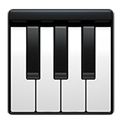 Emoji 🎹 Piano su Apple iOS 13.2.