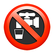 🚱 Emoji Kein Trinkwasser Apple iOS 13.2.