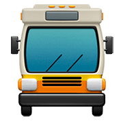 🚍 Emoji Vorderansicht Bus Apple iOS 13.2.