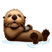 🦦 Emoji Otter Apple iOS 13.2.