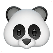 🐼 Emoji Panda en Apple iOS 13.2.