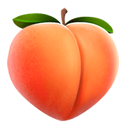 🍑 Emoji Pfirsich Apple iOS 13.2.