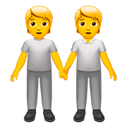 Émoji 🧑‍🤝‍🧑 Deux Personnes Se Tenant La Main sur Apple iOS 13.2.