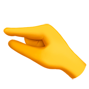 🤏 Emoji Mano Pellizcando en Apple iOS 13.2.