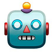 🤖 Emoji Rosto De Robô na Apple iOS 13.2.