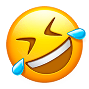 🤣 Emoji Cara Revolviéndose De La Risa en Apple iOS 13.2.