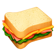 Emoji 🥪 Sandwich su Apple iOS 13.2.