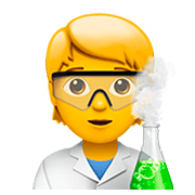 🧑‍🔬 Emoji Wissenschaftler(in) Apple iOS 13.2.