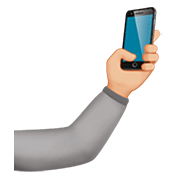 Émoji 🤳🏼 Selfie : Peau Moyennement Claire sur Apple iOS 13.2.