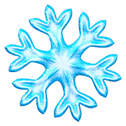 Emoji ❄️ Fiocco Di Neve su Apple iOS 13.2.