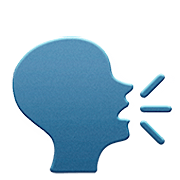 Emoji 🗣️ Persona Che Parla su Apple iOS 13.2.