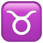 Émoji ♉ Taureau sur Apple iOS 13.2.