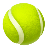 🎾 Emoji Pelota De Tenis en Apple iOS 13.2.