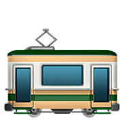 🚋 Emoji Vagón De Tranvía en Apple iOS 13.2.