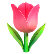 Emoji 🌷 Tulipano su Apple iOS 13.2.