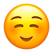 Emoji ☺️ Faccina Sorridente su Apple iOS 13.2.