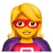 Emoji 🦸‍♀️ Supereroina su Apple iOS 13.2.