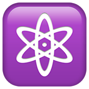 Emoji ⚛️ Simbolo Dell’atomo su Apple iOS 13.3.
