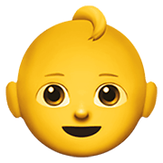 Emoji 👶 Neonato su Apple iOS 13.3.