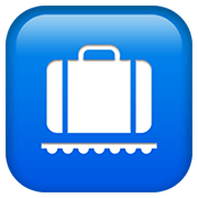 🛄 Emoji Recogida De Equipajes en Apple iOS 13.3.