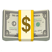 Emoji 💵 Banconota Dollaro su Apple iOS 13.3.