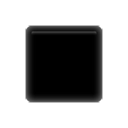 ◾ Emoji mittelkleines schwarzes Quadrat Apple iOS 13.3.