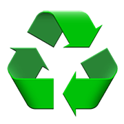 Émoji ♻️ Symbole Recyclage sur Apple iOS 13.3.