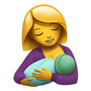 🤱 Emoji Lactancia Materna en Apple iOS 13.3.