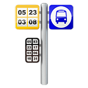 Emoji 🚏 Fermata Dell’autobus su Apple iOS 13.3.