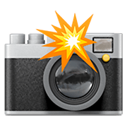 📸 Emoji Câmera Com Flash na Apple iOS 13.3.