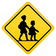 🚸 Emoji Kinder überqueren die Straße Apple iOS 13.3.