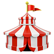 Emoji 🎪 Circo su Apple iOS 13.3.