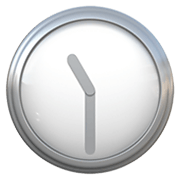 Émoji 🕦 Onze Heures Et Demie sur Apple iOS 13.3.