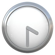 Emoji 🕟 Ore Quattro E Mezza su Apple iOS 13.3.