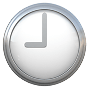 Émoji 🕘 Neuf Heures sur Apple iOS 13.3.