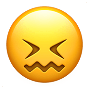 😖 Emoji Rosto Perplexo na Apple iOS 13.3.