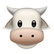 Émoji 🐮 Tête De Vache sur Apple iOS 13.3.
