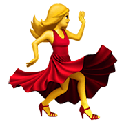 💃 Emoji Mulher Dançando na Apple iOS 13.3.