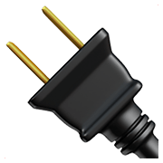 Émoji 🔌 Câble Avec Fiche électrique sur Apple iOS 13.3.
