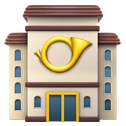 🏤 Emoji Postgebäude Apple iOS 13.3.