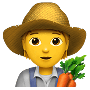 🧑‍🌾 Emoji Agricultor en Apple iOS 13.3.