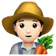 🧑🏻‍🌾 Emoji Agricultor: Tono De Piel Claro en Apple iOS 13.3.