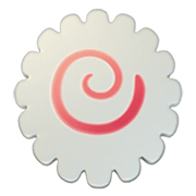 Émoji 🍥 Croquette De Poisson sur Apple iOS 13.3.