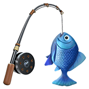 Emoji 🎣 Canna Da Pesca su Apple iOS 13.3.