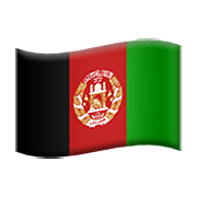 Émoji 🇦🇫 Drapeau : Afghanistan sur Apple iOS 13.3.
