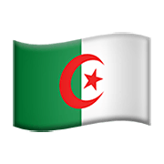 🇩🇿 Emoji Bandeira: Argélia na Apple iOS 13.3.