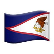 🇦🇸 Emoji Bandeira: Samoa Americana na Apple iOS 13.3.