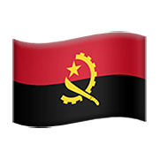 🇦🇴 Emoji Bandera: Angola en Apple iOS 13.3.