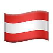 🇦🇹 Emoji Bandera: Austria en Apple iOS 13.3.