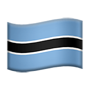 Émoji 🇧🇼 Drapeau : Botswana sur Apple iOS 13.3.